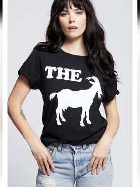 🐐NWOT Odd People By Recycled Karma Brands "Greatest Of All Time🐐 Tee" 🖤 Small